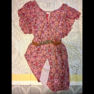 🌸 Forever 21 Boho Flutter Dress